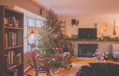 The Magic of a Christmas Tree with Lights